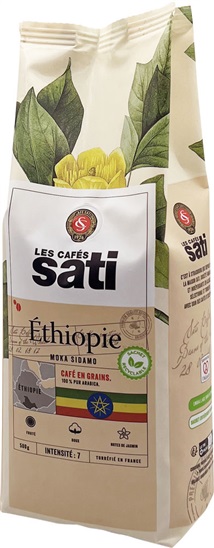 Sati Ethiopia Moka Sidamo 500 g zrno